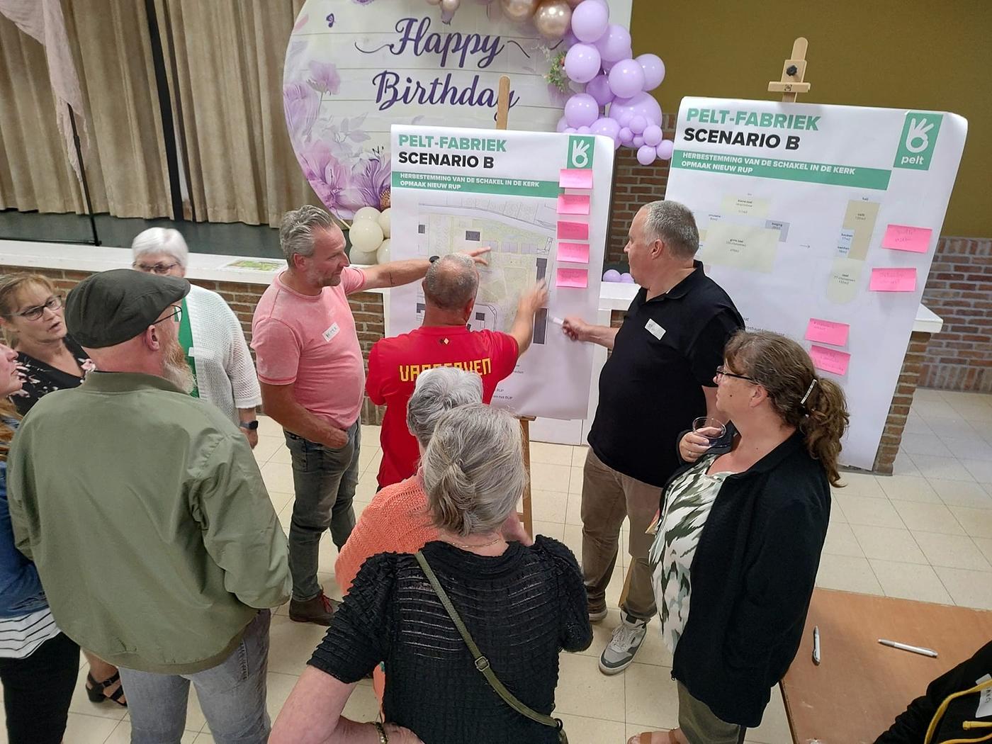 Peltorama 2050 voorgesteld aan de buurt